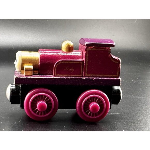 Thomas & Friends Lady Wooden Railway Train Tank Engine Vtg 2000 RARE Edition - Picture 8 of 14